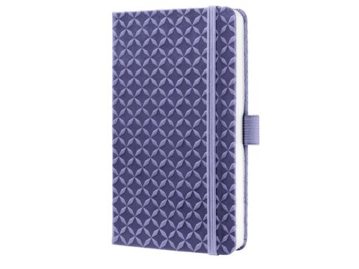 Sigel Notitieboek Jolie Flair A6 DARK PURPLE gelinieerd 174pag    80gr HC