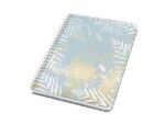 Sigel Notitieboek Jolie A5 spir. HEAVENLY LEAVES punt-gelijnd     120pag 100gr HC