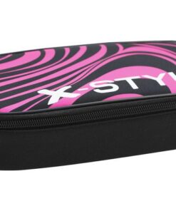 Schooletui leeg Eberhard Faber jumbo X-Style black/neon pink