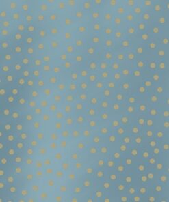 Kangaro KTC Toonbankrol Kangaro kraft dots blauw 60 grams 30 cm breed   250 meter