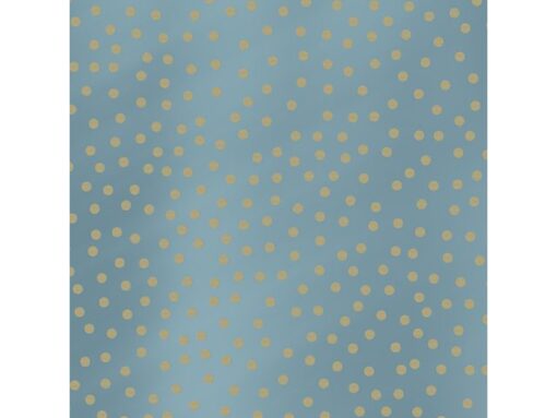 Kangaro KTC Toonbankrol Kangaro kraft dots blauw 60 grams 30 cm breed   250 meter