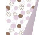 Kangaro KTC Toonbankrol Kangaro papier dots ass 80 grams 50 cm breed    200 meter