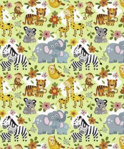 Kangaro KTC Toonbankrol Kangaro papier kids animal 80 grams 50 cm breed 200 meter