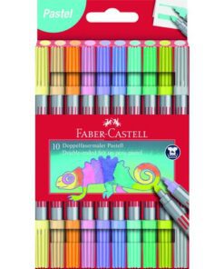 Faber Castell Viltstift Faber-Castell Duo 10 stuks pastel