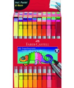 Faber Castell Viltstift Faber-Castell Duo 40 stuks