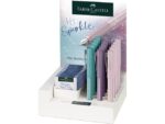 Faber Castell Vulpen Faber-Castell Grip sparkle M display 15 stuks