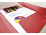 Kangaro KTC Dossiermap Kangaro folio 240 grams recycled karton rood