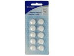 Magneet Westcott wit pak à 10st. Ø 15x8mm, 100g