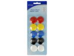 Magneet Westcott assorti pak à 10st. Ø 30x8mm, 900g