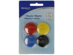 Magneet Westcott assorti pak à 4st. Ø 30x8mm, 900g