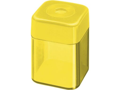 Puntenslijper Westcott kunststof metalen slijper enkel      vierkant assorti display a 12 stuks