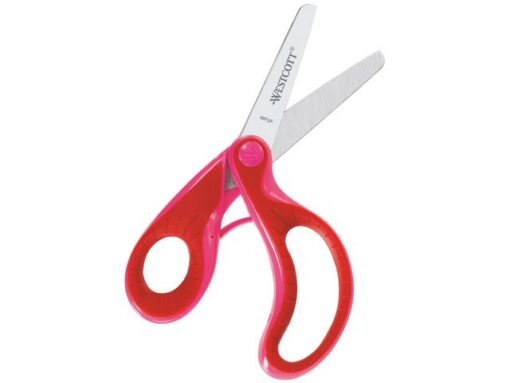 Schaar Westcott Ergo soft grip junior roze