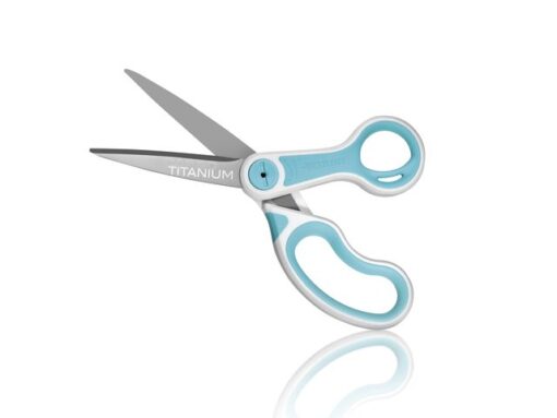 Schaar Westcott Carbo Nitride 20,4cm blauw op blister