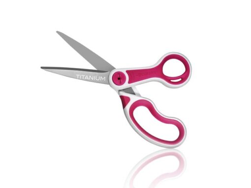 Schaar Westcott Carbo Nitride 20,4cm roze op blister