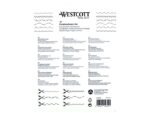 Figuurschaar Westcott 14cm set á 6 stuks assorti motieven