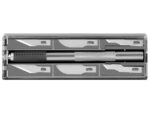 Scalpel Westcott metaal grip met 6 verschillende mesjes