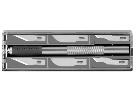Scalpel Westcott metaal grip met 6 verschillende mesjes