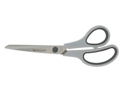 Scharenset Westcott Easy grip 3dlg 14/20/24,5cm licht       grijs/ antraciet RVS