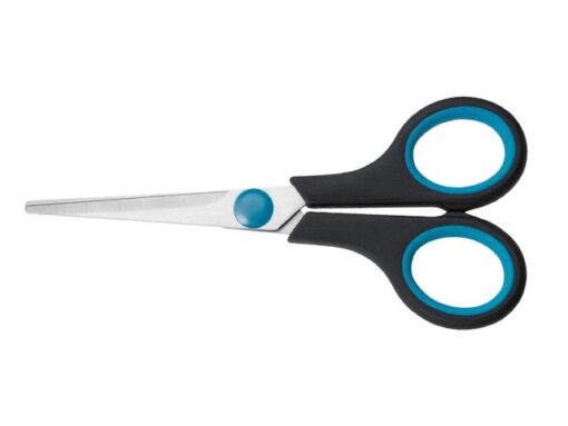 Scharenset Westcott Easy grip 3dlg 14/20/24,5cm zwart /     blauw RVS