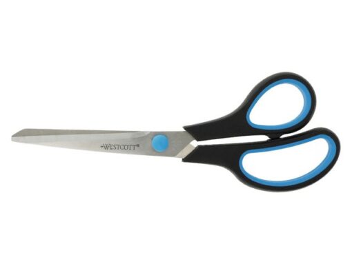 Scharenset Westcott Easy grip 3dlg 14/20/24,5cm zwart /     blauw RVS