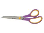 Scharenset Westcott Easy grip 3dlg 20cm ass. kleur RVS (    cassis, turquoise en koraal rood)