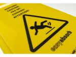 First Aid Only Waarschuwingsbord Easy Absorb tweezijdig, opvouwbaar.