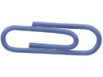 Paperclips Alco 26mm rond doos a 100 stuks donkerblauw