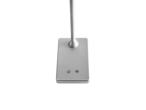 Bureaulamp Alco zilver LED 230v 6W dimbaar 43cm