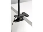 Bureaulamp Alco zwart LED met klem 230V 4W 40cm