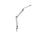 Bureaulamp Alco zilver LED met klem 230V 7w 50cm
