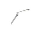 Bureaulamp Alco zilver LED met klem 230V 7w 50cm