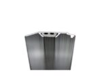 Liniaal Aristo 50cm aluminium met rubber inleg