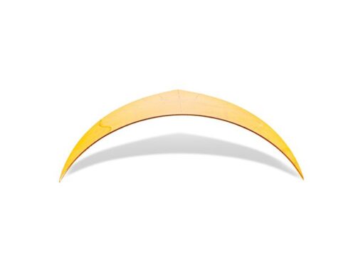 Geodriehoek Aristo 14 cm flexibel oranje