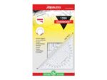 Geodriehoek Aristo 14 cm flexibel onbreekbaar