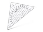 Geodriehoek Aristo 14 cm flexibel onbreekbaar