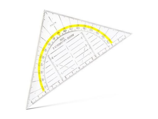 Geodriehoek Aristo 14 cm