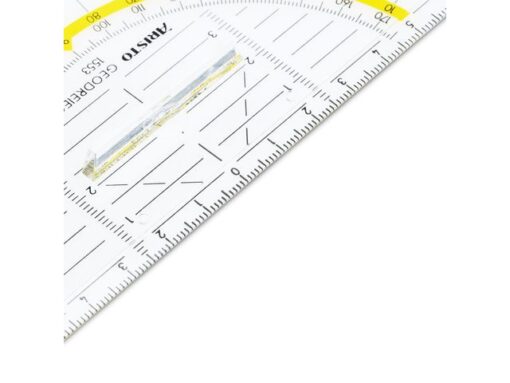 Geodriehoek Aristo 14 cm met greep
