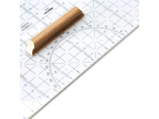 Tekendriehoek Aristo 32,5cm met houten greep