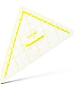 zelfs in grote afmetingen. De driehoeken van het schoolbord lijken visueel op de driehoeken van de leerlingen van ARISTO