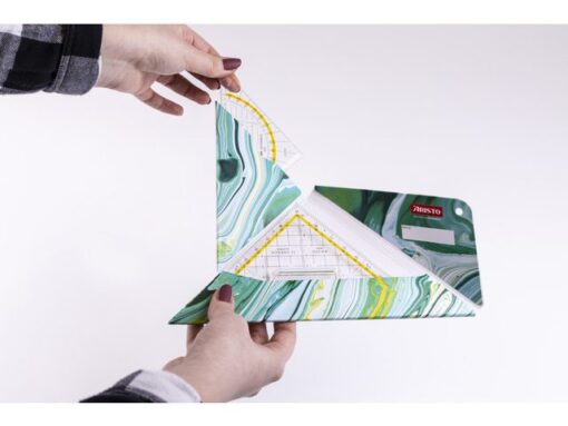 Geocoverset Aristo 3in1 Mystic green, 1 geocover, 1         geodriehoek, 1 tekendriehoek