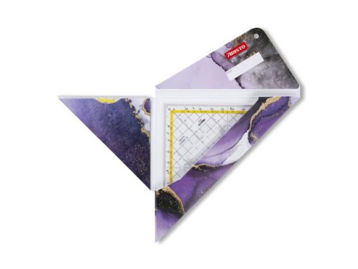 Geocoverset Aristo 3in1 Soft Lavender, 1 geocover, 1        geodriehoek en 1 tekendriehoek