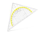 Geocoverset Aristo 3in1 White&Grey, 1 geocover, 1           geodriehoek en 1 tekendriehoek