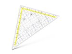 Geocoverset Aristo 3in1 White&Grey, 1 geocover, 1           geodriehoek en 1 tekendriehoek
