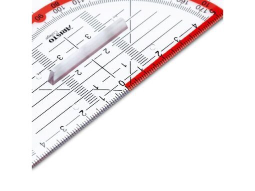 Geodriehoek Aristo 14 cm met greep