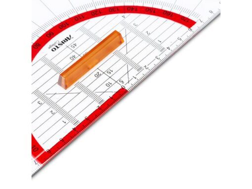Geodriehoek Aristo 22 cm GEO COLLEGE met greep