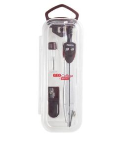 in plastic box. inclusief reservepotloodjes en slijpertje.
