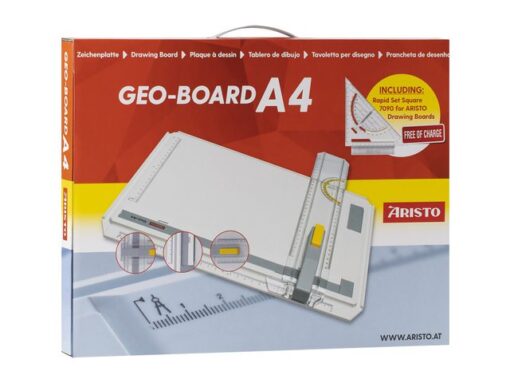 Tekenbord Aristo GEO A4 met gratis sneltekendriehoek