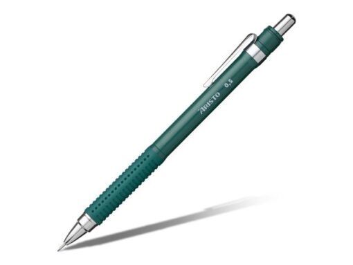 Vulpotlood Aristo Mystic green 0,5 rubberengrip, metalen    clip