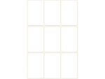 Avery etiket Zweckform 38x24mm wit blister a 63 etiketjes