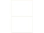 Avery etiket Zweckform 77x59mm wit blister a 8 etiketjes